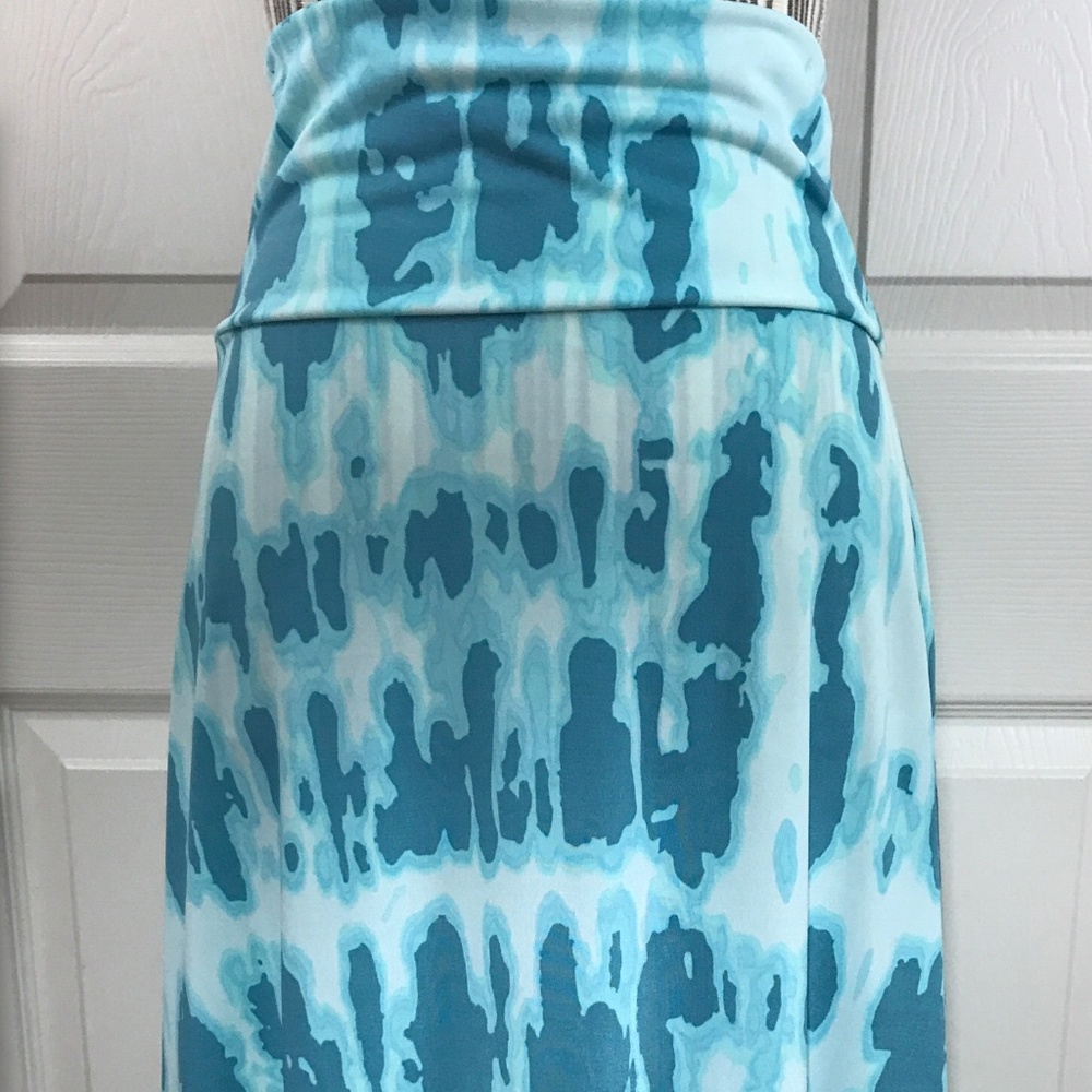 L LuLaRoe Azure Skirt NWOT